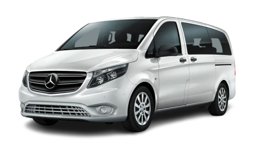 Hyr en Mercedes-Benz Vito (Automatisk, 2.0 L Bensin, 9 Platser) på Teneriffa