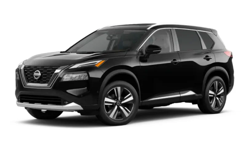 Hyr en Nissan X-Trail (Automatisk, 2.5 L Bensin, 7 Platser) på Teneriffa