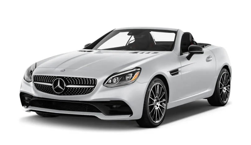 Hyr en Mercedes-Benz SLC-Class Cabrio (Automatisk, 2.0 L Bensin, 2 Platser) på Teneriffa