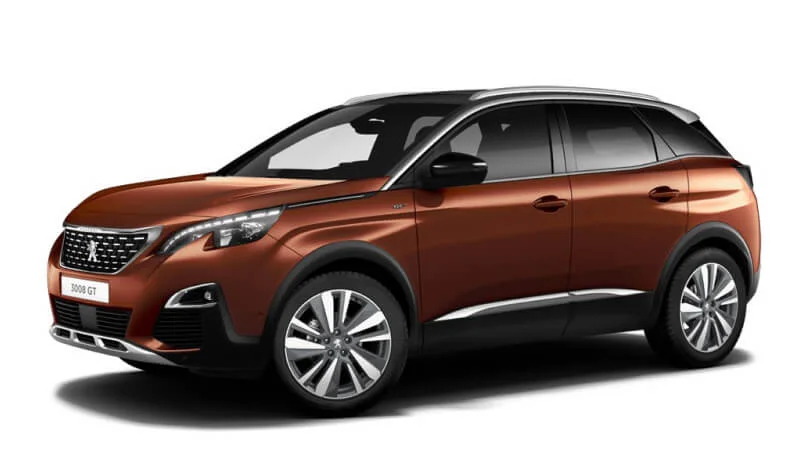 Hyr en Peugeot 3008 (Automatisk, 1.5 L Bensin, 5 Platser) på Teneriffa