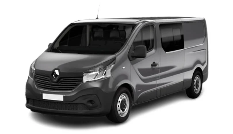 Hyr en Renault Trafic (Manuell, 2.0 L Diesel, 9 Platser) på Fuerteventura