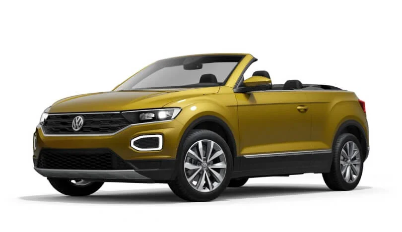 Hyr en VW T-Roc Cabrio (Manuell, 1.5 L Bensin, 4 Platser) på Fuerteventura